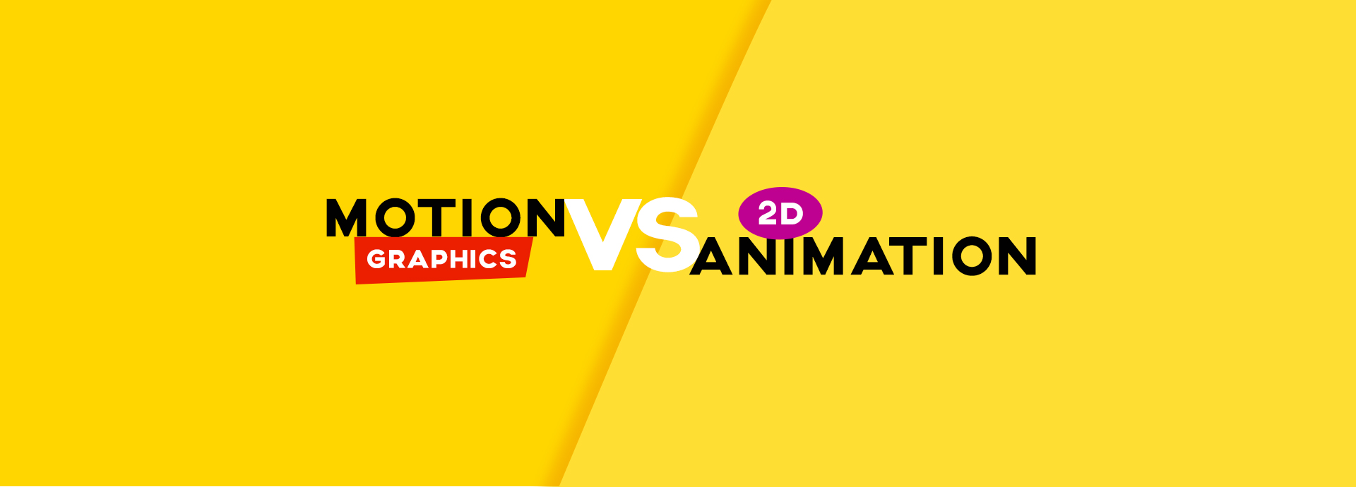 What's the difference between animation vs motion graphics vs